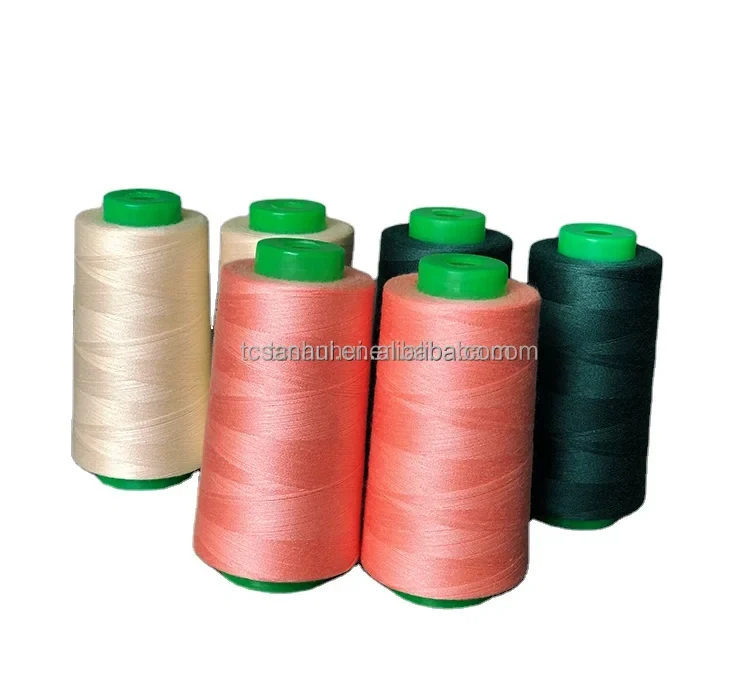 Polyester sewing thread · Dyed cones