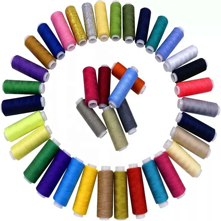 Custom-dyed polyester · 20S/2 to 60S/2
