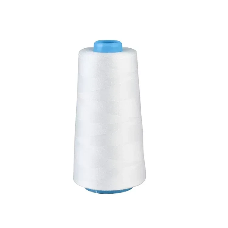 Polyester cone thread · White
